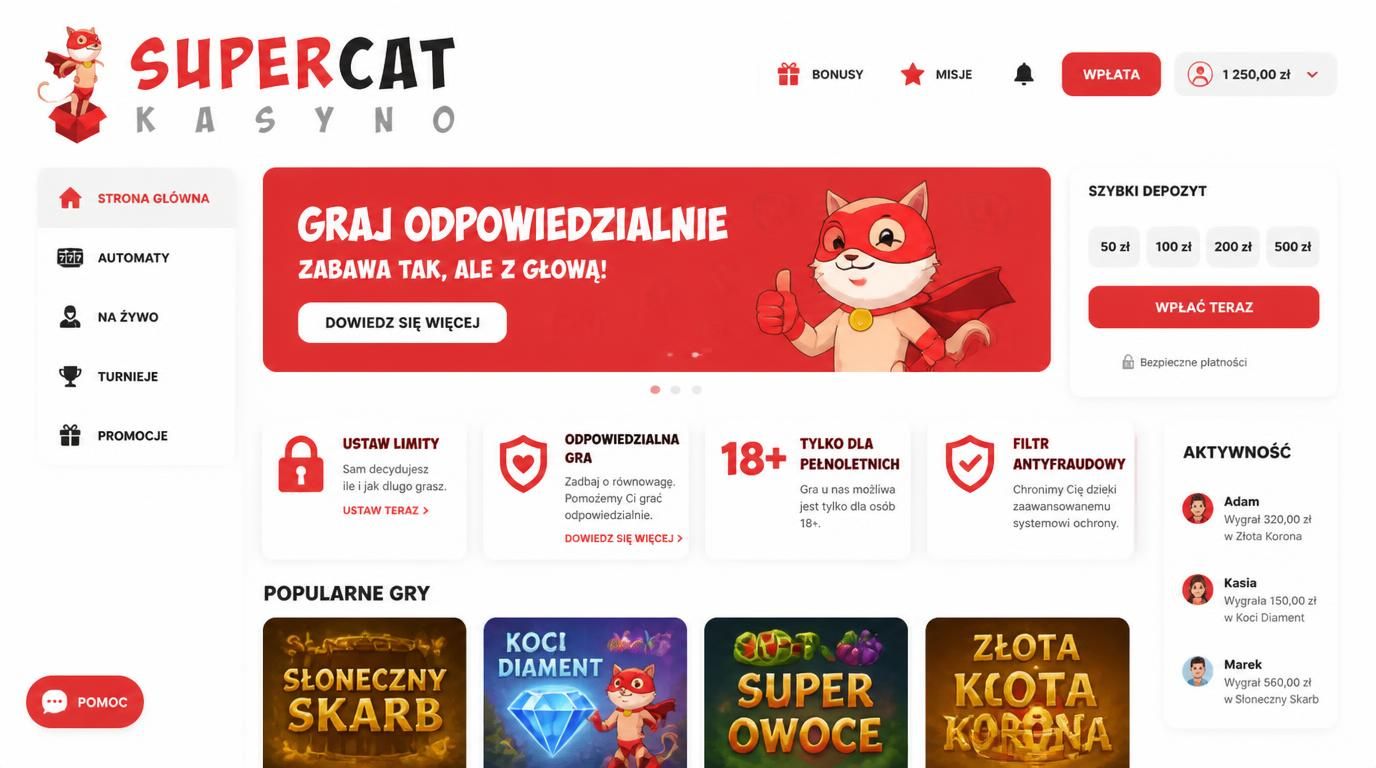 Limit, 18+, hazard odpowiedzialny